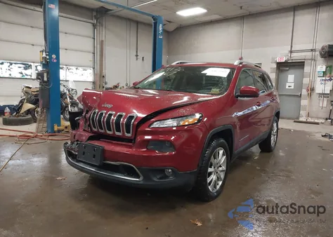 2014 Jeep Cherokee Limited z USA, uszkodzony, nr VIN 1C4PJMDS7EW132286